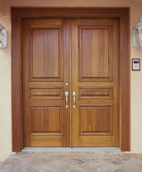teak wood portes