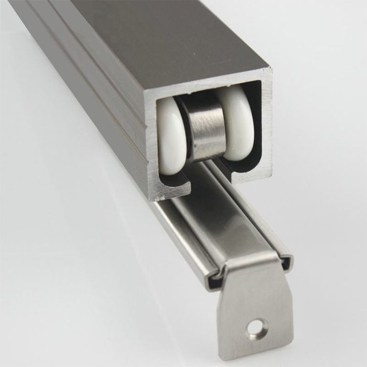 Wall Mounted Stainless Steel Sliding Door Wheels Hardware