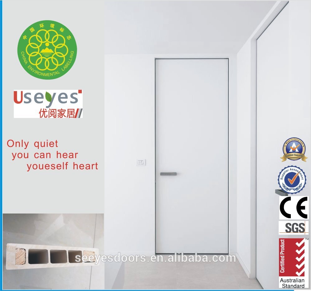 modern Interior White WPC hdf Flush hidden Door Manufacturer Nepals, modern Interior White WPC hdf Flush hidden Door Factory, Supply modern Interior White WPC hdf Flush hidden Door