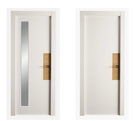 white door frame
