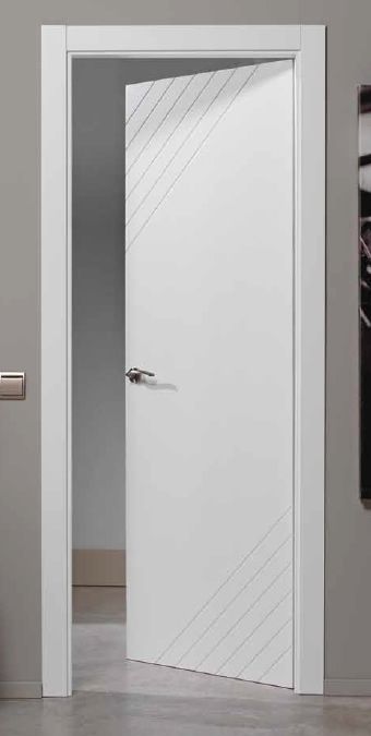 white door frame