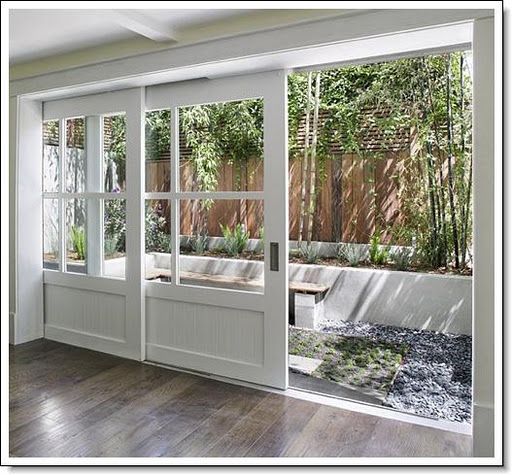 white oak door
