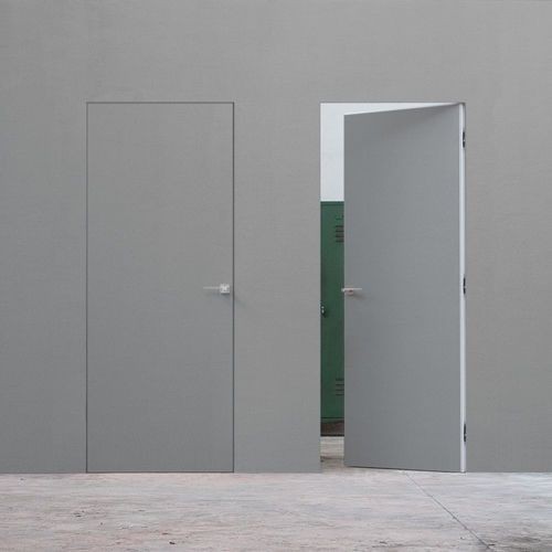 Luxury Swing White interior wpc Hidden Door