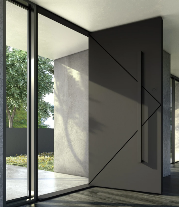 Strong Security Elegant Black Aluminum Main Door Manufacturer Nepals, Strong Security Elegant Black Aluminum Main Door Factory, Supply Strong Security Elegant Black Aluminum Main Door