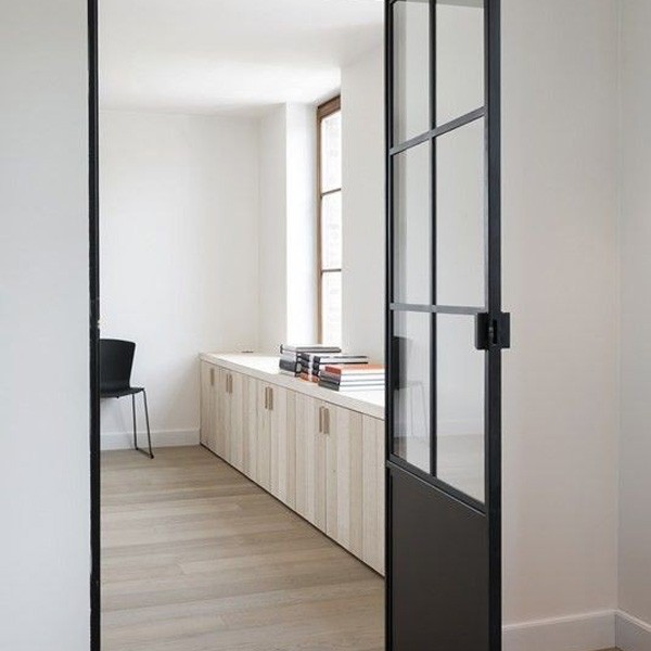 Tempered Glass/Tuffen Door Nepal Modern Swing Entrance Door