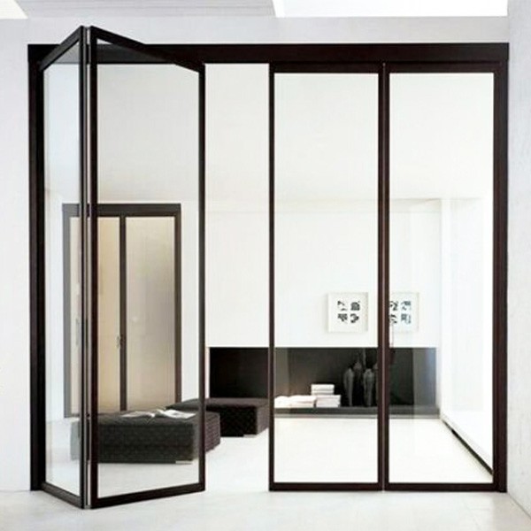 Interior Balcony Living Room Glass Folding Screen Door