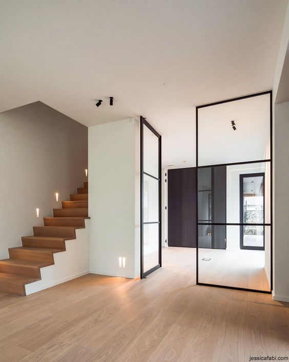 glass entry door