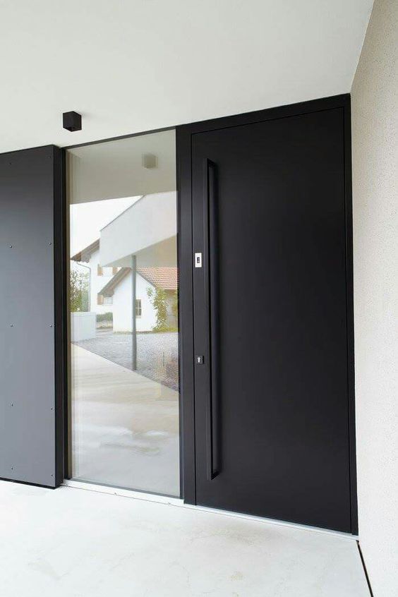 stainless door