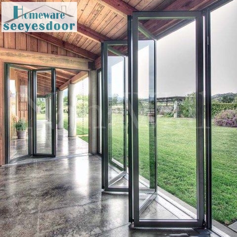 steel frame folding door