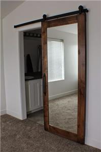 Modern Glass Barn Door Panel Hanging Doors for Apartment Office