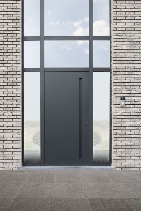 huge black door huge black door