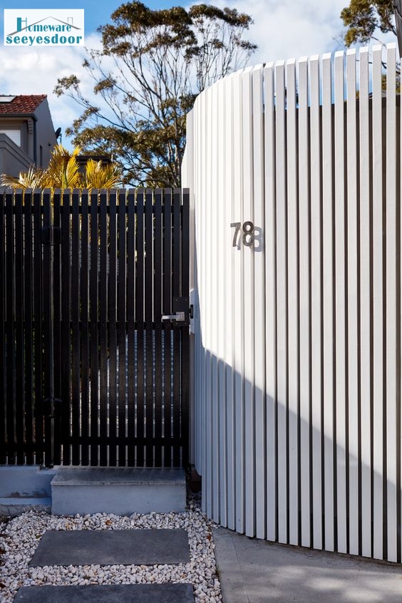 steel pedestrian gate
