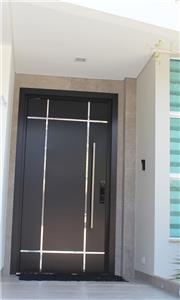 Big stainless steel metal pivot front entry door for outdoor