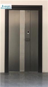 Strong Security Double Steel Aluminum Front Door Nepal