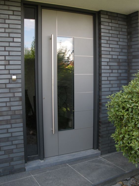Customized Designs Tempered Glass Main Entrance Door